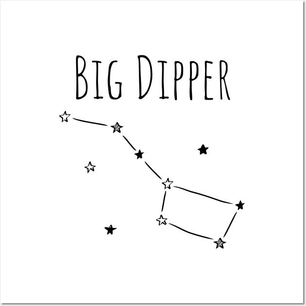 Big Dipper (v2) Wall Art by bluerockproducts